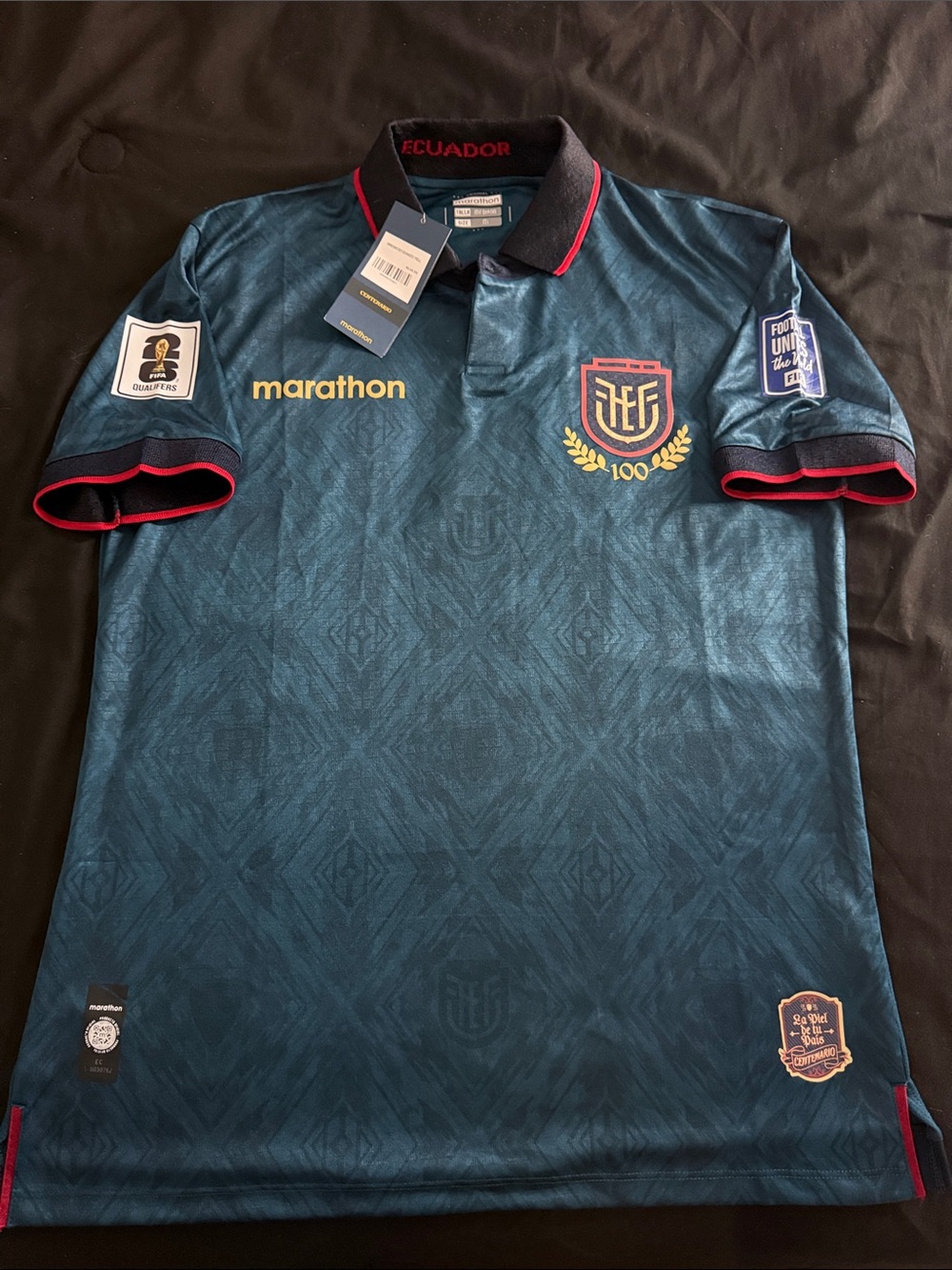 Ecuador 🇪🇨 Centenario Edition 2026 FIFA World Cup Qualifiers Marathon Jersey